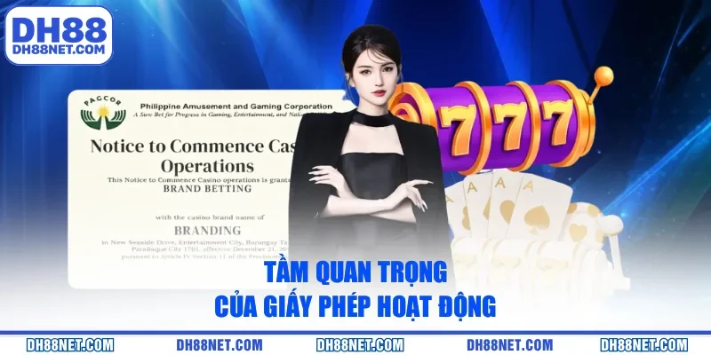Tầm quan trọng của giấy phép hoạt động
